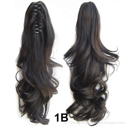 27 613 blond ponytail hair extension, cheap clip 613 blond hair ponytail wig